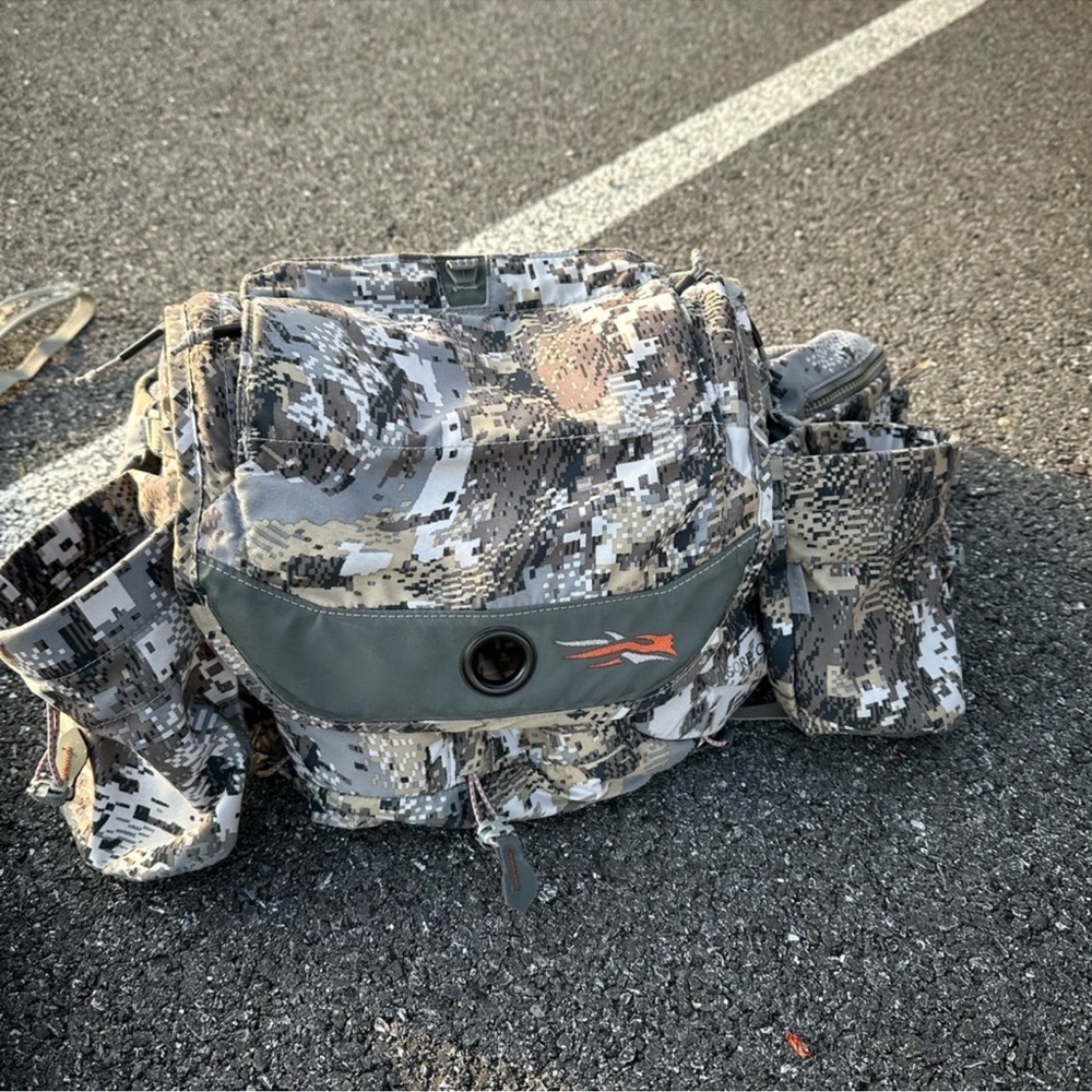 Sitka tool belt EVII camo pattern